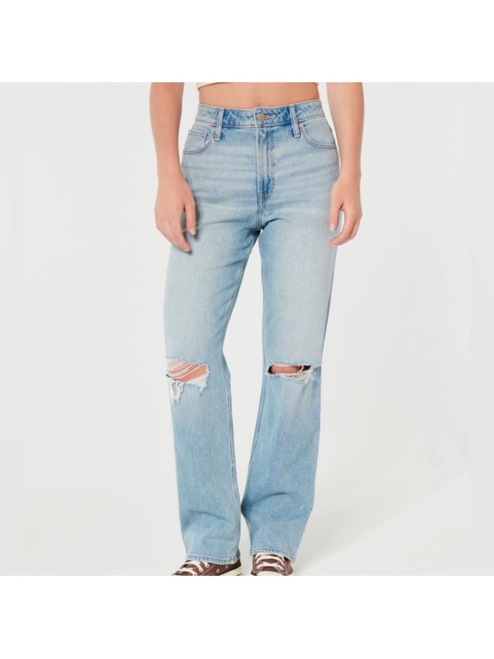 Hollister Ultra High Rise Dad Jean